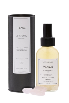 Love & Stone Raumspray Peace Rose Quartz Mist - 120 ml